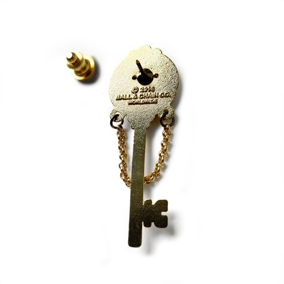 Ball & Chain Co gold mirror key pin - Picture 4 of 4